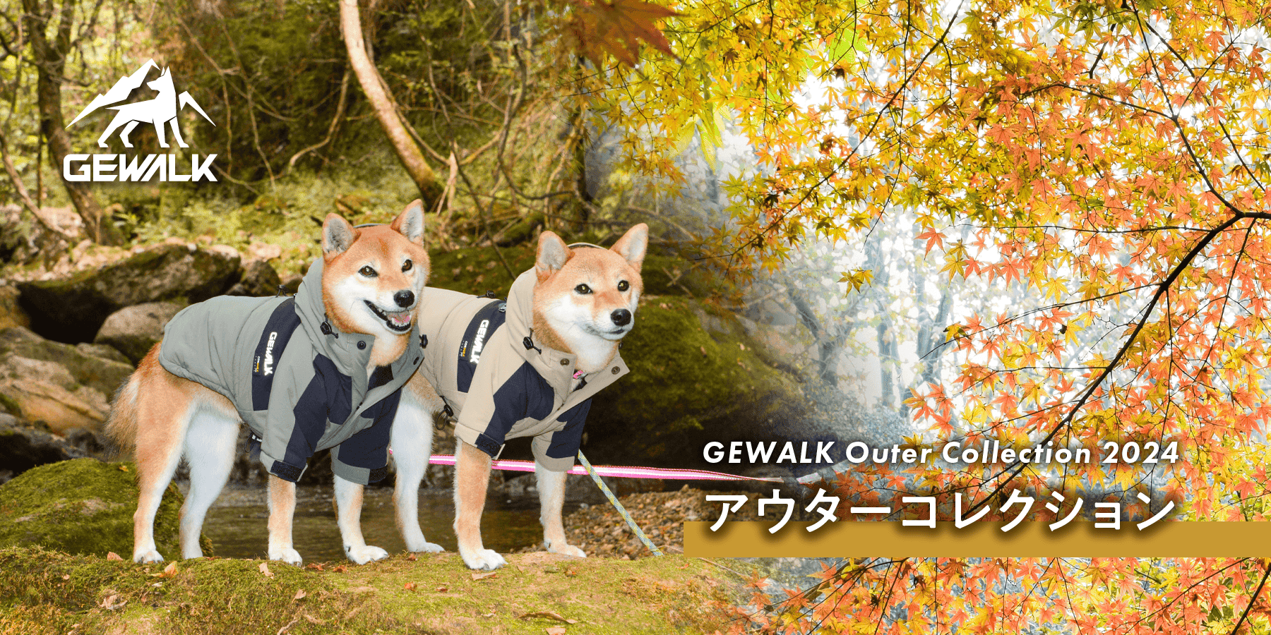GEWALK アウターコレクション　2024AW